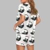 YinYang Cute Cats Print Pajama Set 3 YinYang Cute Cats Print Pajama Set 2