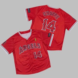 Angels Logan O'Hoppe Youth Jersey Giveaway 2025 1