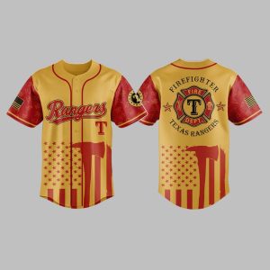 Rangers Firefighter Appreciation Night Jersey 2025 1 1