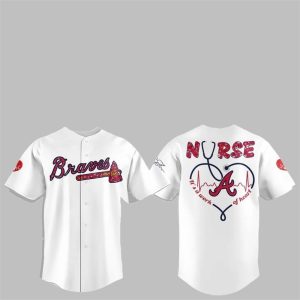 Atlanta Braves NURSES NIGHT Jersey 2025 1