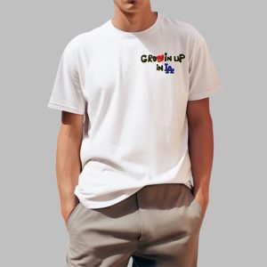 Growin Up In LA Don't Wear These Hats In LA Shirt 1