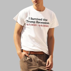 I Survived The Trump Recession Shirt 0 2