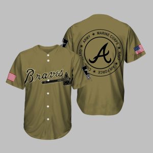 Braves Military Appreciation Night 2025 Jersey 1 1