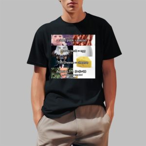 John Pork Bacon Marvin Beak Egg Tim Cheese Shirt 0 1
