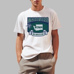 Mariners Washington State Wrestling Association Shirt Giveaway 2025 0 1