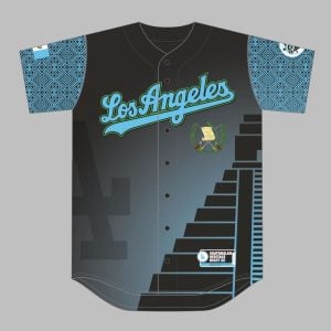 Dodgers Guatemalan Heritage Night Jersey 2025 1