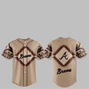 2025 Braves Native American Heritage Jersey 1