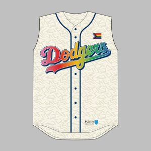 Dodgers LGBTQ Pride Night Jersey 2025 1