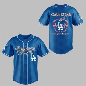 LA Dodgers TEACHER NIGHT Baseball Jersey Combo 2025 1