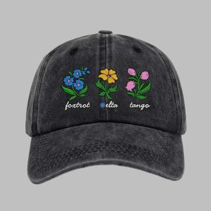 Flowers FDT Foxtrot Delta Tango Print Hat 1