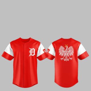 2025 Tigers Polish American Heritage Jersey 1 1