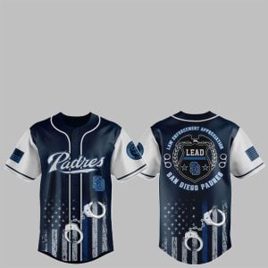 2025 SD Padres x Law Enforcement Appreciation Day Jersey 1