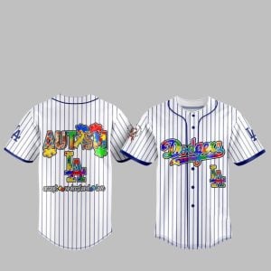 Dodgers x World Autism Awareness Day Special Jersey 1 1