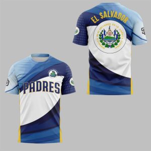 SD Padres x Salvadoran Heritage Day 2025 Shirt