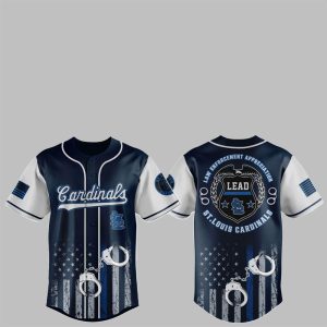 2025 Cardinals x Law Enforcement Appreciation Day Jersey 1