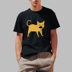 Horrible Japanese Cat Shirt 0 1