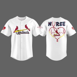 2025 St.Louis Cardinals Nurses Night Baseball Jersey