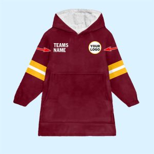 Washington Football Blanket Hoodie