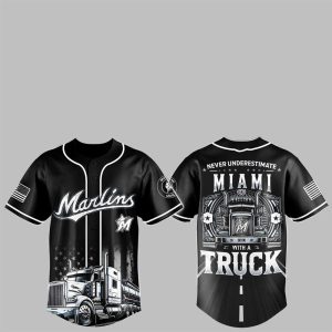 1 2025 Marlins Nation Truck Driver Appreciation Week Jersey 1