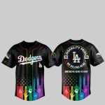 2025 LA Dodgers Pride Month Baseball Jersey