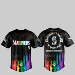 2025 Mariners Pride Month Baseball Jersey