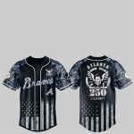 Braves 250th US NAVY Jersey 2025