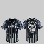 LA Angels 250th US NAVY Jersey 2025