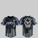 Pirates 250th US NAVY Jersey 2025