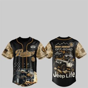 1 SD Padres Jeep Life Jersey 2025