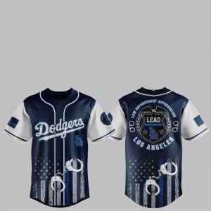 2025 LA Dodgers Law Enforcement Appreciation Day Jersey