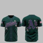 2025 Athletics Happy Independence Day Baseball Jersey