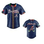 2025 Atlanta Braves Mexican Heritage Night Baseball Jersey