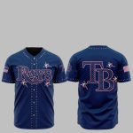 2025 Bay Rays Happy Independence Day Baseball Jersey