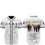 2025 Chicago Cubs Friends Baseball Jersey