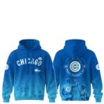 2025 Chicago Cubs Happy Father Day Hoodie