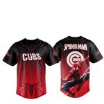 2025 Chicago Cubs Spider Man Night Baseball Jersey
