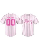 2025 Detroit Tigers Breast Cancer Awareness Night Jersey