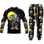 2025 Halloween Jack Skellington Combo Hoodie Leggings