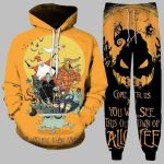 2025 Halloween Nightmare Before Christmas Combo Hoodie Leggings