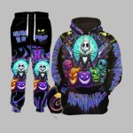2025 Halloween Welcome To My Nightmare Hoodie Sweatpants