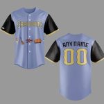 2025 Hickory Crawdads Baseball Friends Day Night Jersey