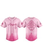 2025 LA Angels Princess Day Baseball Jersey