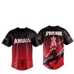 2025 LA Angels Spider Man Night Baseball Jersey