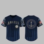 2025 LA Angels US Navy Appreciation Night Jersey