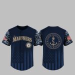 2025 Mariners United State Navy Military Appreciation Night Jersey