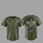 2025 Miami Marlins Military Appreciation Day Jersey