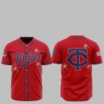 2025 Minnesota Twins Happy Independence Day Baseball Jersey