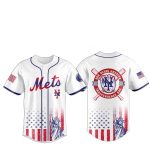 2025 NY Mets 4th Of July Independence Day Jersey