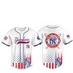 2025 NY Yankees 4th Of July Independence Day Jersey