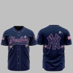 2025 NY Yankees Happy Independence Day Baseball Jersey